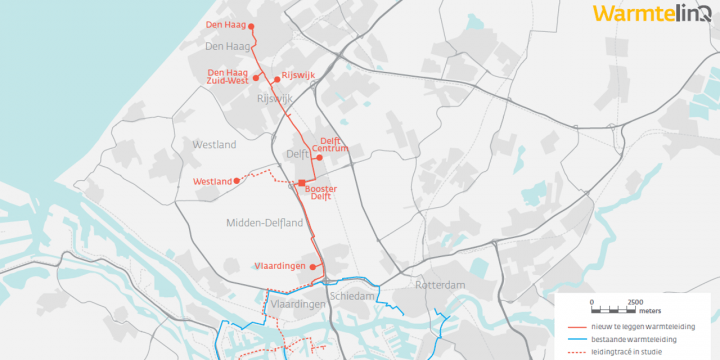 Gasunie en Havenbedrijf Rotterdam vorderen met open warmtenet in Zuid-Holland