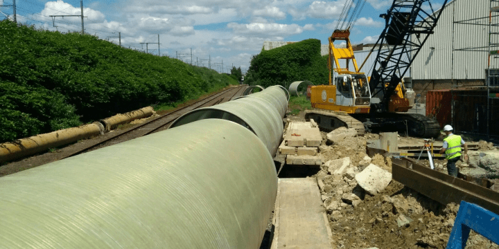 Project in beeld: Inkokering van de Geleitsbeek te Brussel Vorst