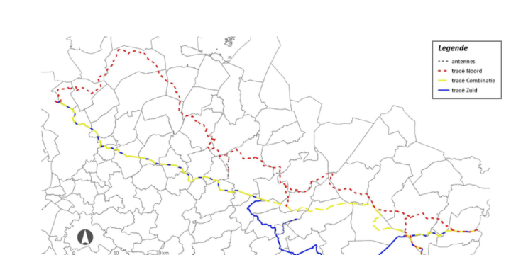 Ondergrondse pijpleiding tussen Antwerpen en Duitsland