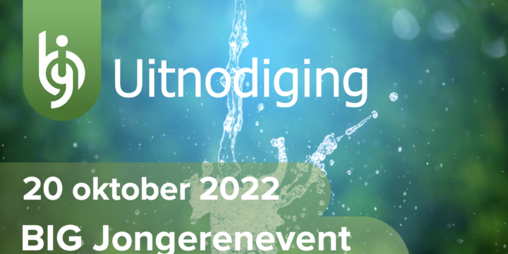 Meld je aan voor het BIG Jongerenevent op 20 oktober!