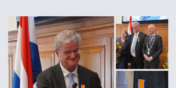 Voorzitter BIG benoemd tot Ridder in de Orde van Oranje-Nassau